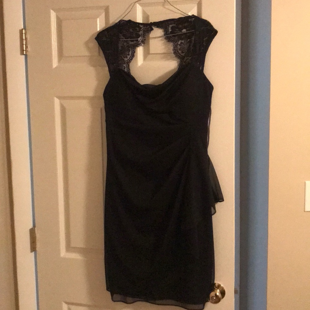 Black formal dress